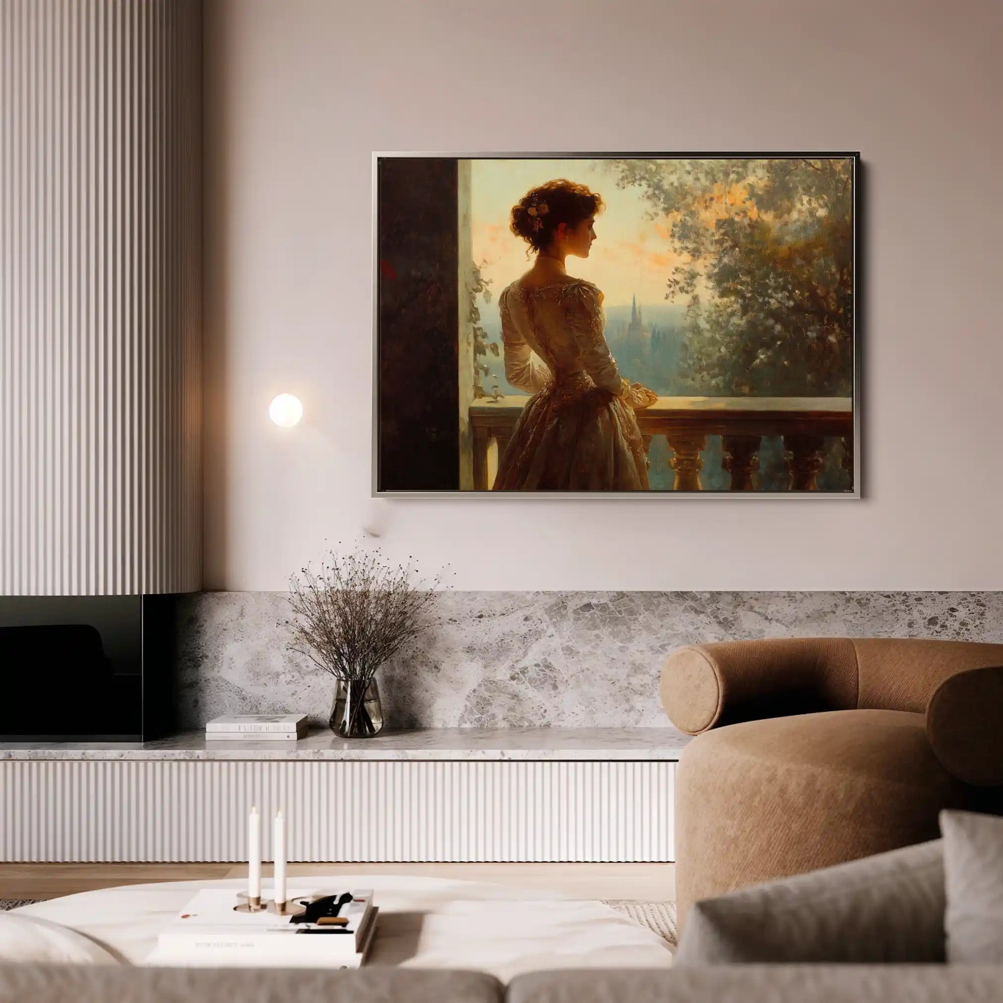 Classic 045 Canvas Art 18" x 24" / 45 x 60 cm / Black