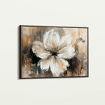 Floral 045 Canvas Art 18" x 24" / 45 x 60 cm / Black