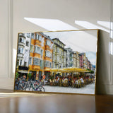 Landscape 045 Canvas Art 18" x 24" / 45 x 60 cm / Black