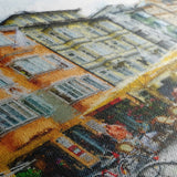 Landscape 045 Canvas Art 18" x 24" / 45 x 60 cm / Black