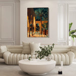 Orientalist 045 Canvas Art 60 x 40 cm / Black