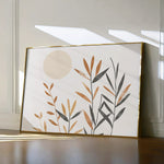 Boho 046 Canvas Art 18" x 24" / 45 x 60 cm / Black