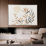 Boho 046 Canvas Art 18" x 24" / 45 x 60 cm / Black