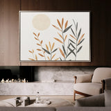 Boho 046 Canvas Art 18" x 24" / 45 x 60 cm / Black