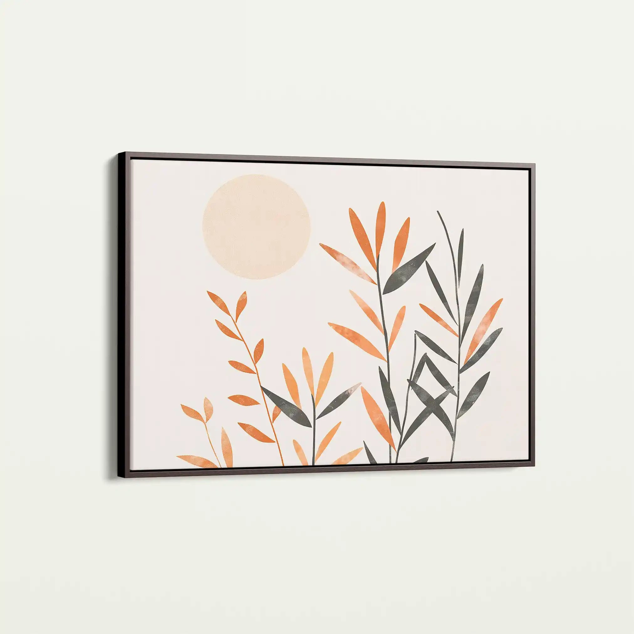 Boho 046 Canvas Art 60 x 40 cm / Black