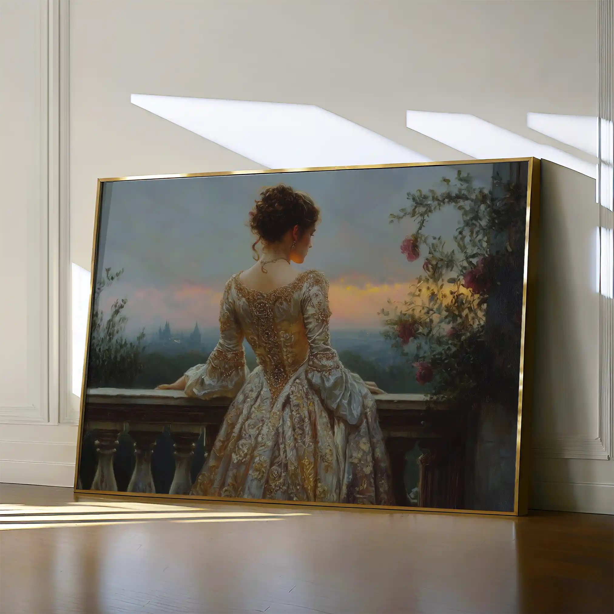 Classic 046 Canvas Art 18" x 24" / 45 x 60 cm / Black