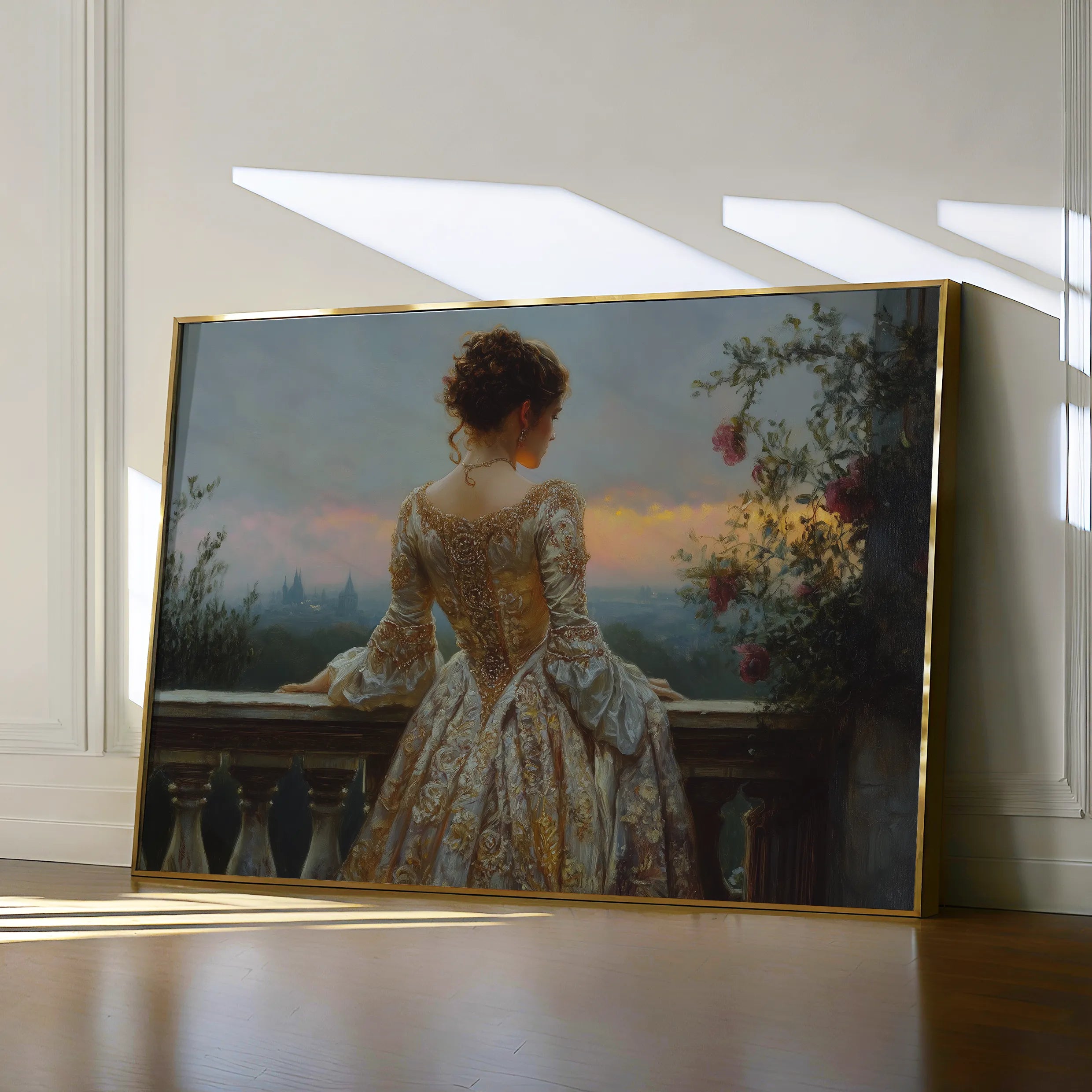 Classic 046 Canvas Art 18" x 24" / 45 x 60 cm / Black