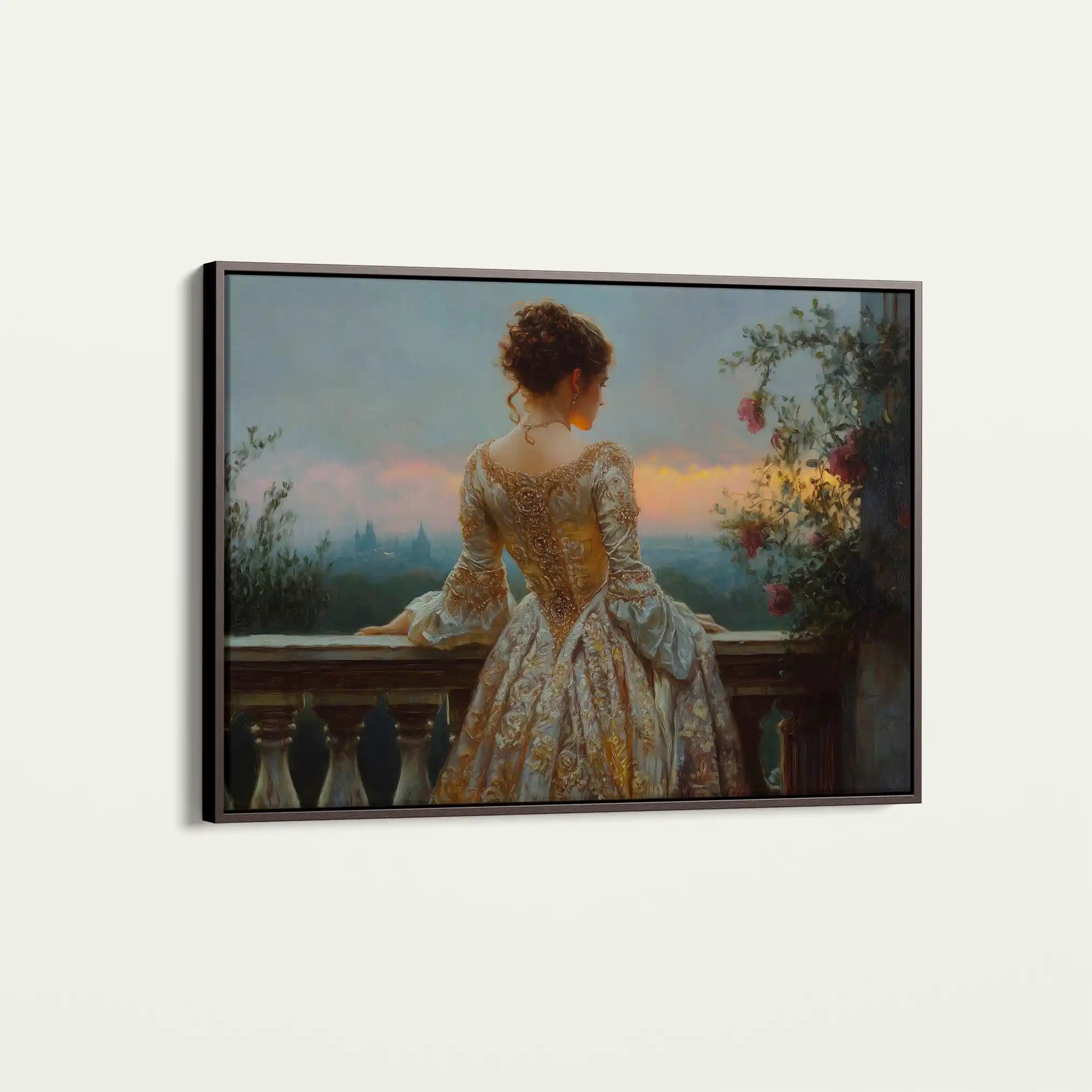 Classic 046 Canvas Art 18" x 24" / 45 x 60 cm / Black
