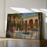Orientalist 046 Canvas Art 18" x 24" / 45 x 60 cm / Black