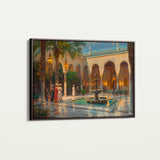 Orientalist 046 Canvas Art 18" x 24" / 45 x 60 cm / Black