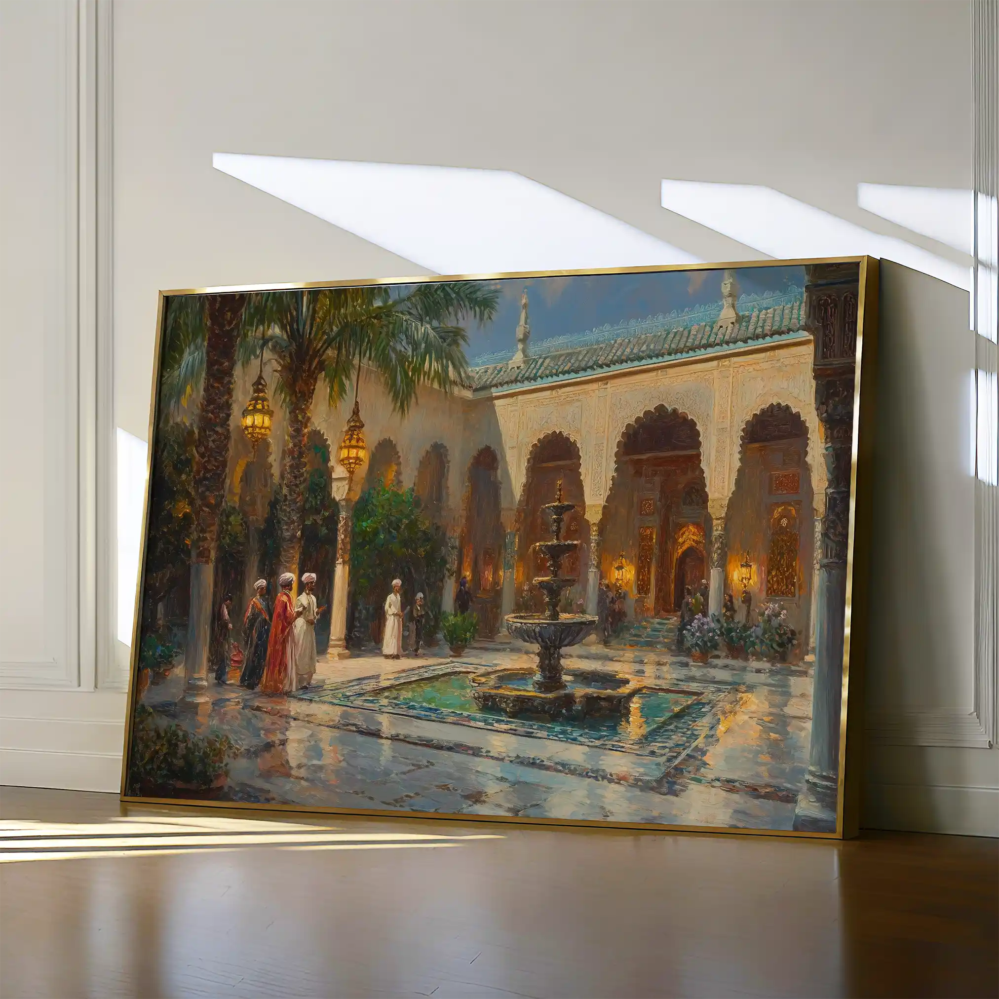 Orientalist 046 Canvas Art 60 x 40 cm / Black