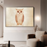 Animals 047 Canvas Art 18" x 24" / 45 x 60 cm / Black
