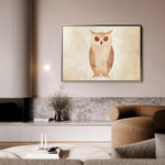Animals 047 Canvas Art 18" x 24" / 45 x 60 cm / Black