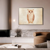 Animals 047 Canvas Art 18" x 24" / 45 x 60 cm / Black