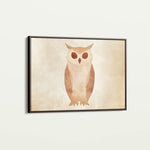 Animals 047 Canvas Art 18" x 24" / 45 x 60 cm / Black