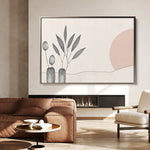 Boho 047 Canvas Art 18" x 24" / 45 x 60 cm / Black