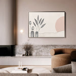 Boho 047 Canvas Art 18" x 24" / 45 x 60 cm / Black