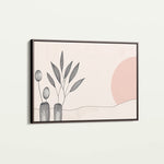 Boho 047 Canvas Art 18" x 24" / 45 x 60 cm / Black