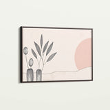 Boho 047 Canvas Art 18" x 24" / 45 x 60 cm / Black