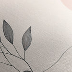 Boho 047 Canvas Art 18" x 24" / 45 x 60 cm / Black