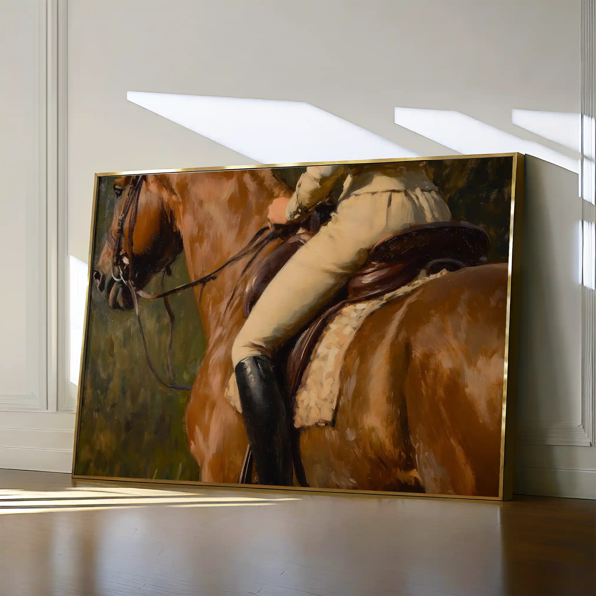 Classic 047 Canvas Art 18" x 24" / 45 x 60 cm / Black