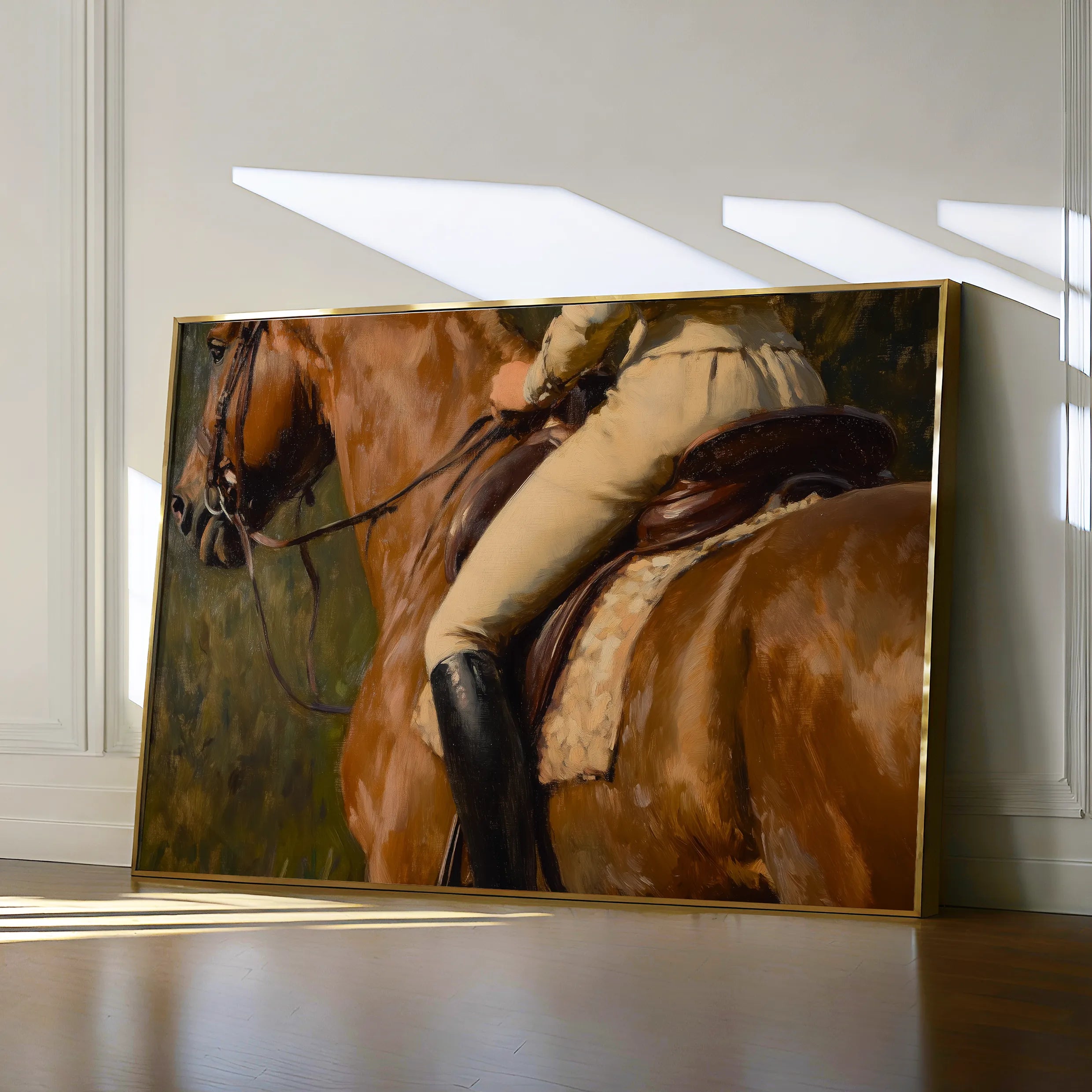 Classic 047 Canvas Art 18" x 24" / 45 x 60 cm / Black