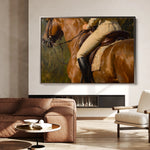 Classic 047 Canvas Art 18" x 24" / 45 x 60 cm / Black