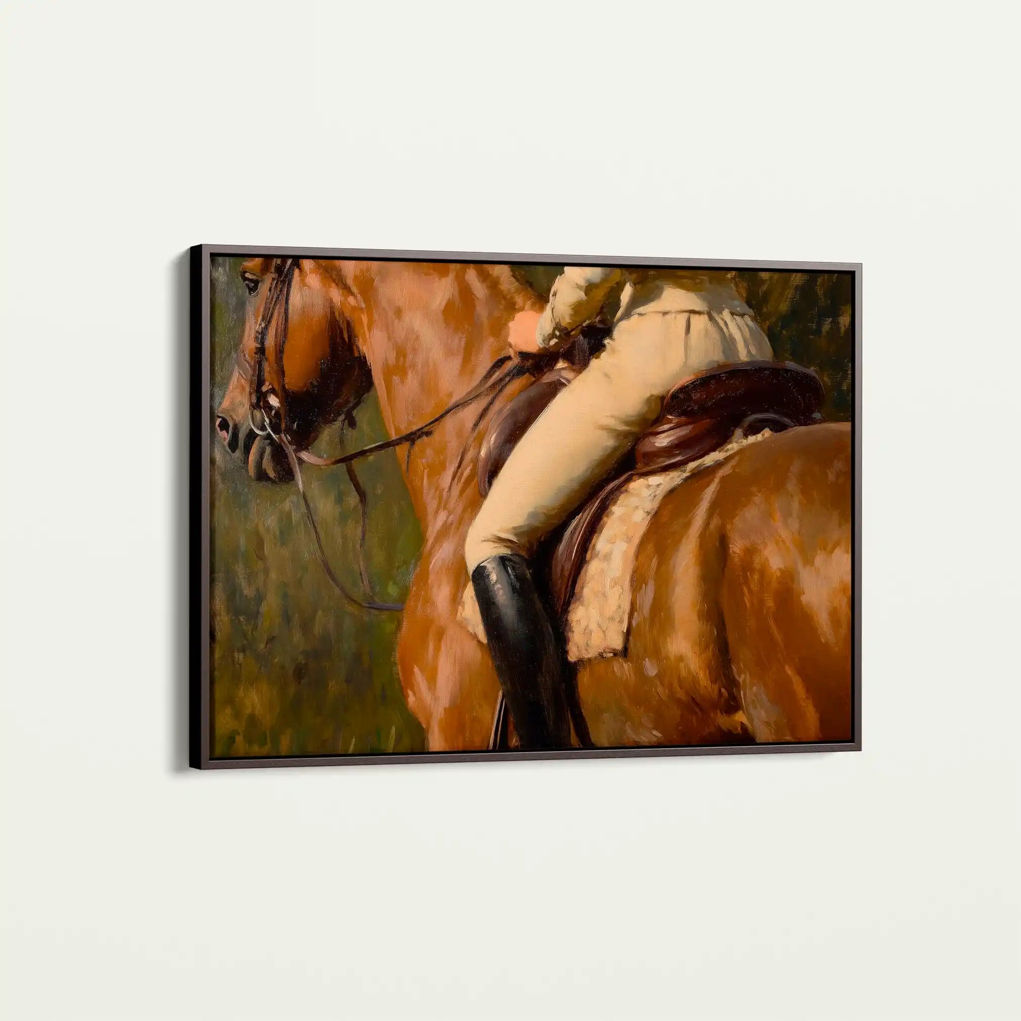 Classic 047 Canvas Art 18" x 24" / 45 x 60 cm / Black