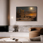 Orientalist 047 Canvas Art 18" x 24" / 45 x 60 cm / Black