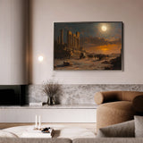 Orientalist 047 Canvas Art 18" x 24" / 45 x 60 cm / Black