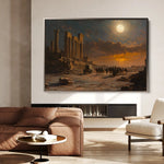 Orientalist 047 Canvas Art 60 x 40 cm / Black