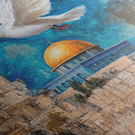 Palestine 047 Canvas Art 60 x 40 cm / Black