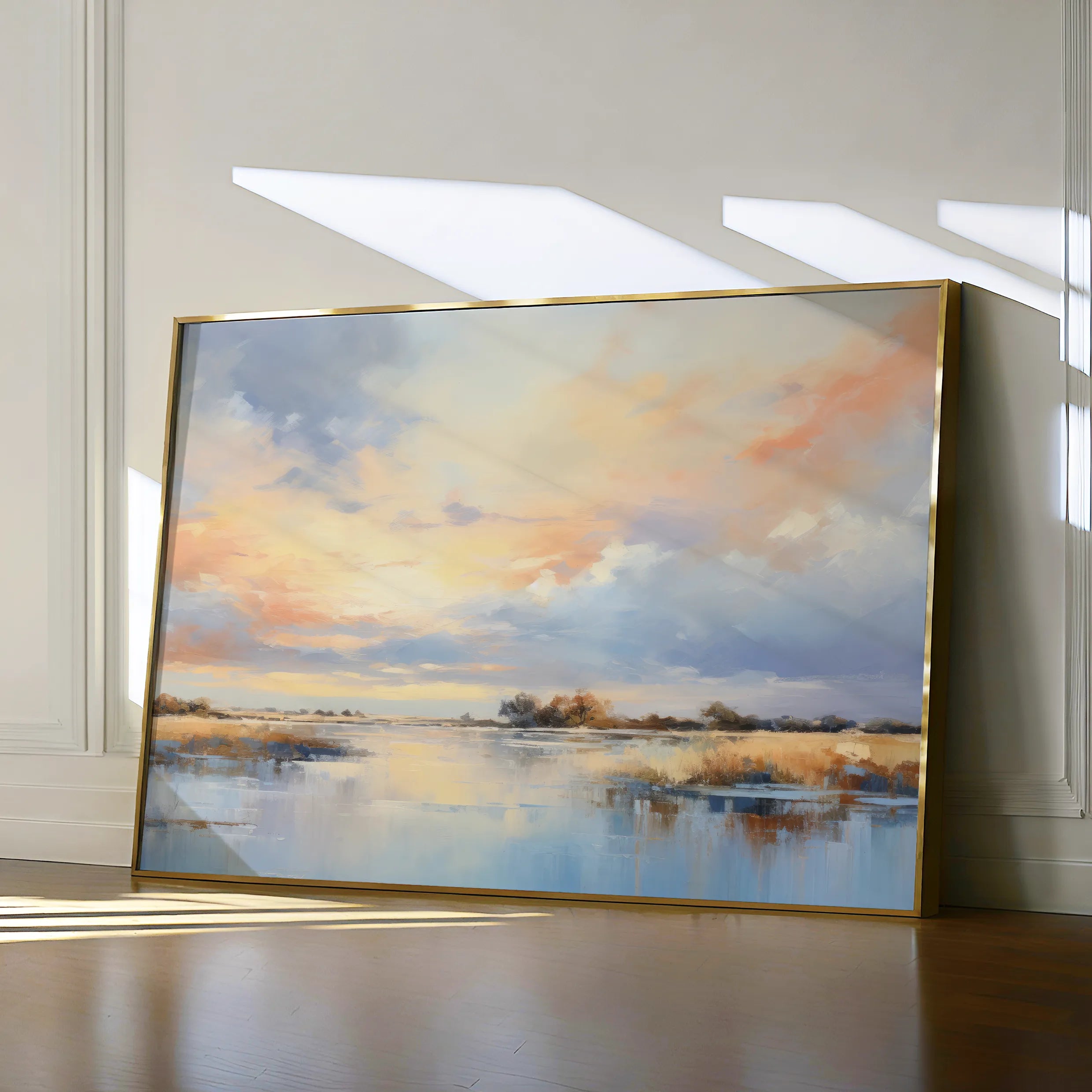 Abstract 048 Canvas Art 18" x 24" / 45 x 60 cm / Black