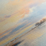 Abstract 048 Canvas Art 18" x 24" / 45 x 60 cm / Black