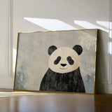 Animals 048 Canvas Art 18" x 24" / 45 x 60 cm / Black