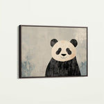 Animals 048 Canvas Art 60 x 40 cm / Black