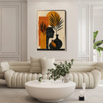 Boho 048 Canvas Art 18" x 24" / 45 x 60 cm / Black