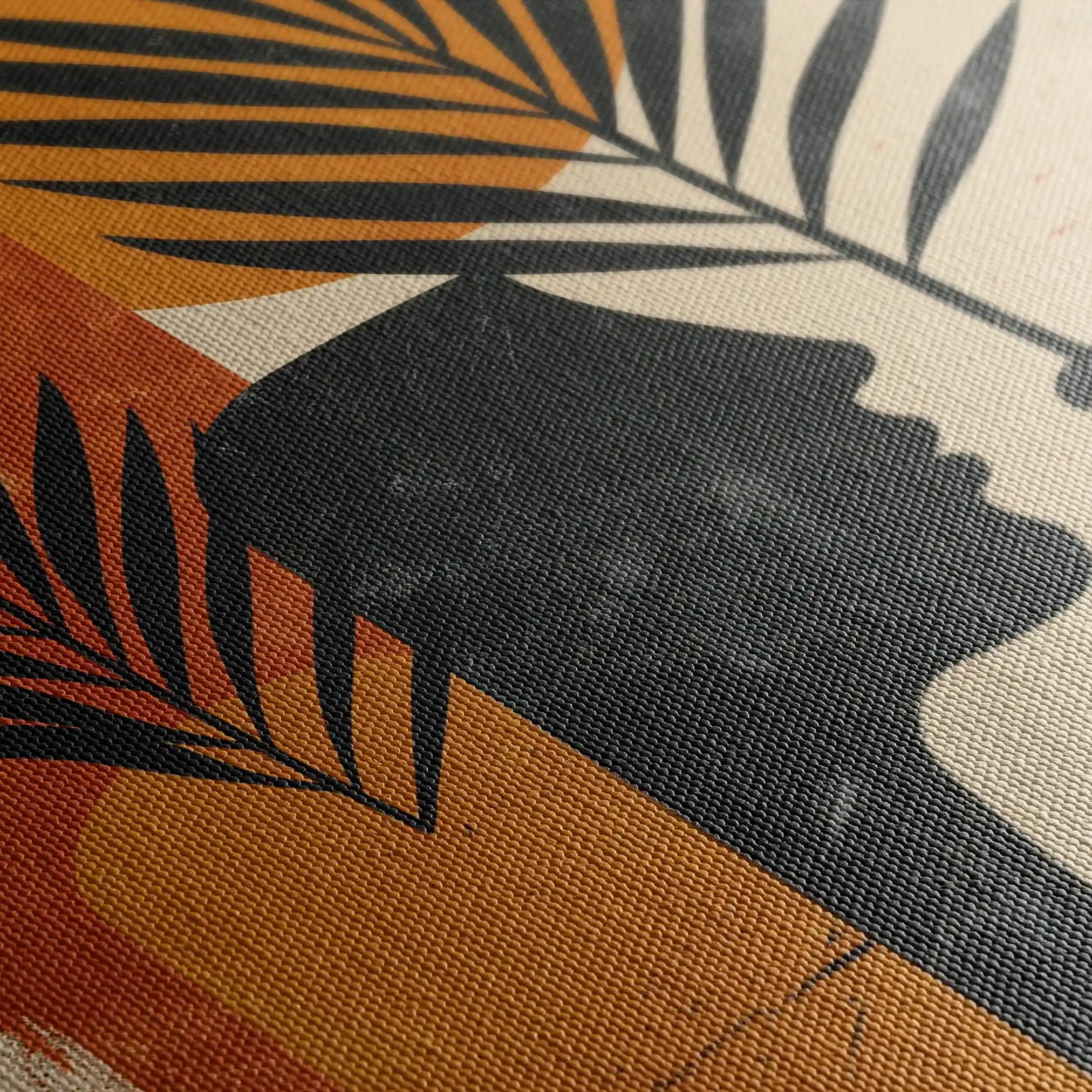 Boho 048 Canvas Art 60 x 40 cm / Black