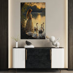 Classic 048 Canvas Art 18" x 24" / 45 x 60 cm / Black