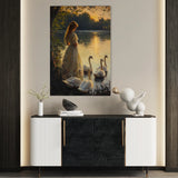 Classic 048 Canvas Art 18" x 24" / 45 x 60 cm / Black