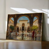 Orientalist 048 Canvas Art 18" x 24" / 45 x 60 cm / Black