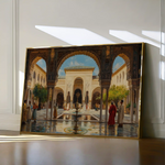 Orientalist 048 Canvas Art 60 x 40 cm / Black