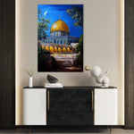 Palestine 048 Canvas Art 60 x 40 cm / Black