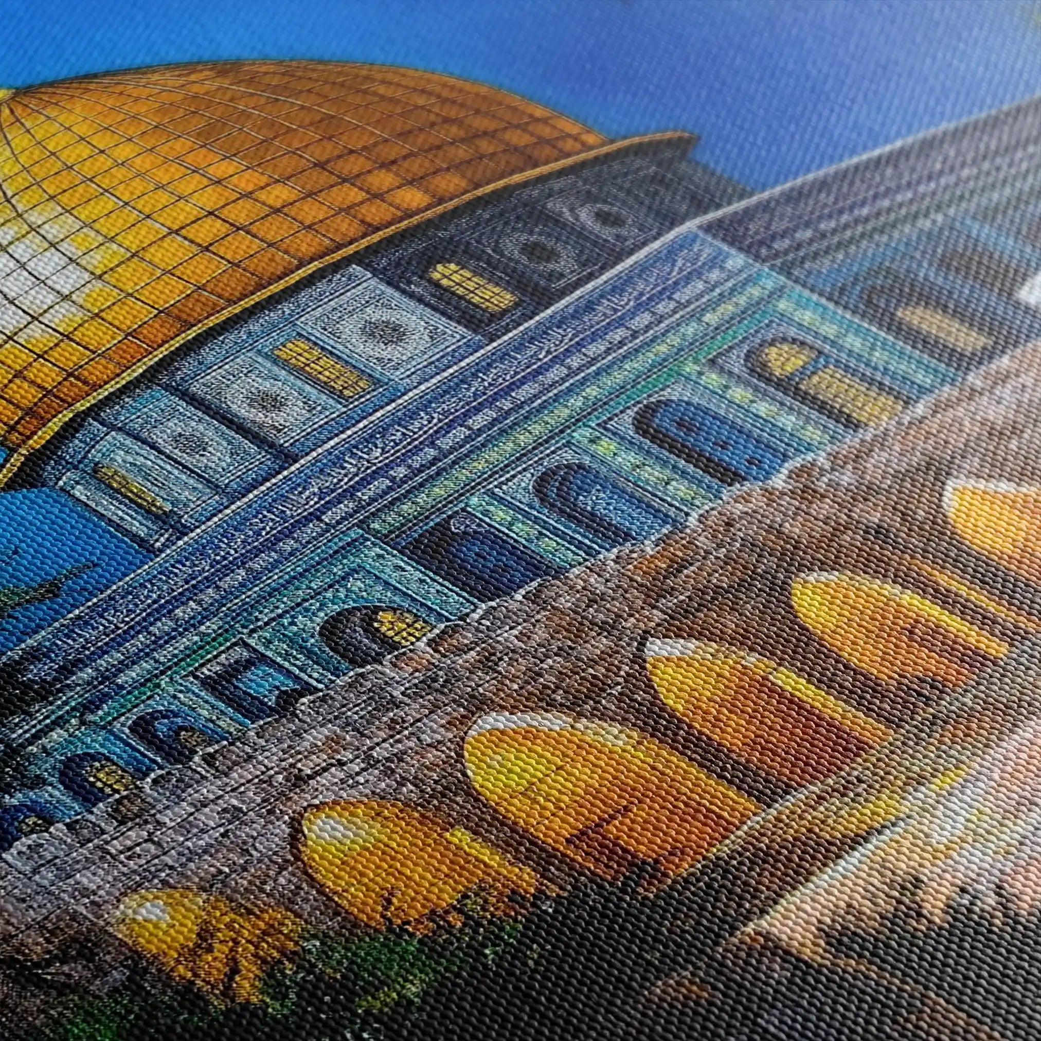 Palestine 048 Canvas Art 60 x 40 cm / Black