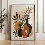 Boho 049 Canvas Art 18" x 24" / 45 x 60 cm / Black