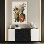 Boho 049 Canvas Art 18" x 24" / 45 x 60 cm / Black
