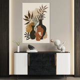 Boho 049 Canvas Art 18" x 24" / 45 x 60 cm / Black