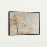 Floral 049 Canvas Art 18" x 24" / 45 x 60 cm / Black