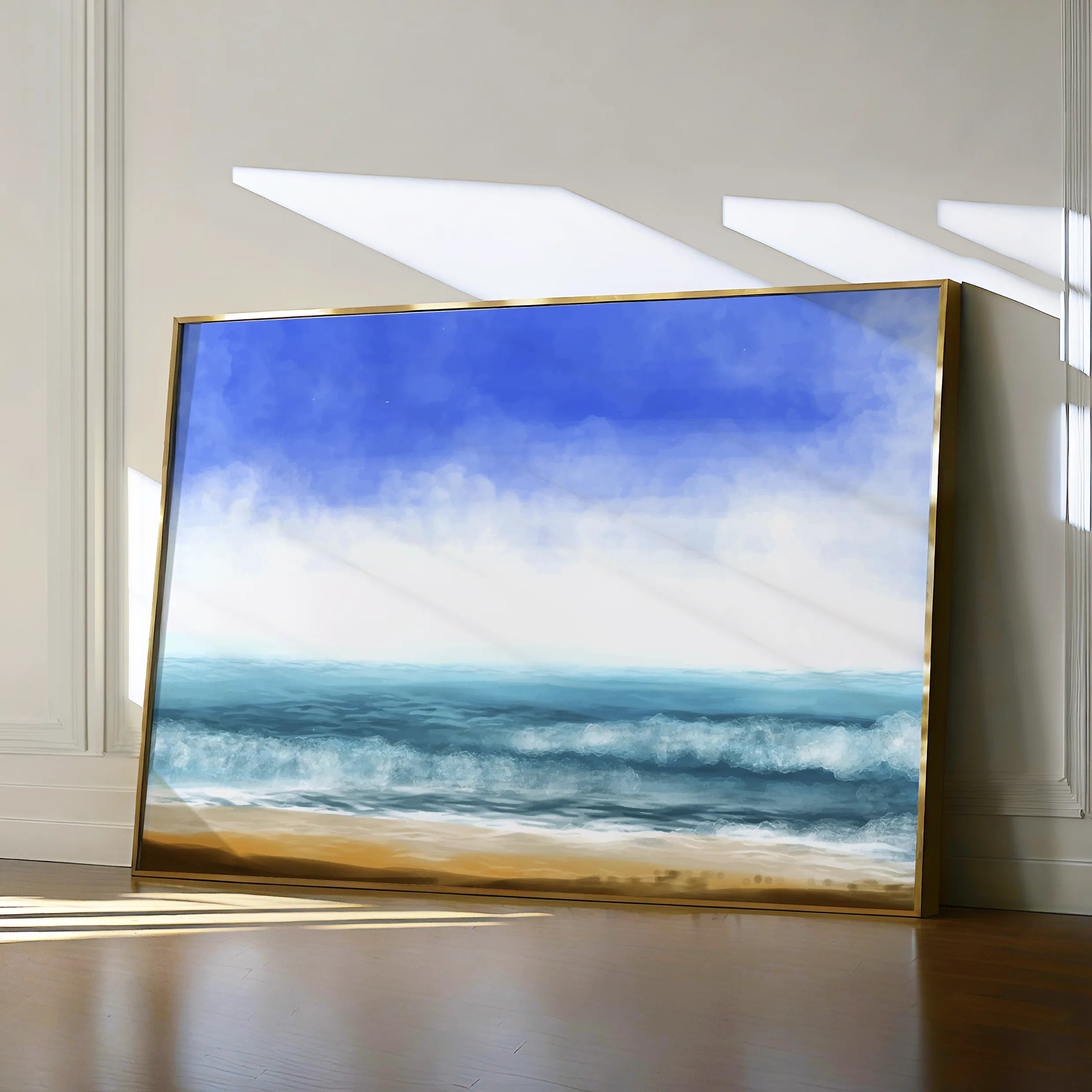Landscape 049 Canvas Art 18" x 24" / 45 x 60 cm / Black