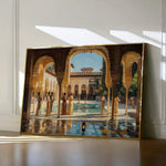 Orientalist 049 Canvas Art 18" x 24" / 45 x 60 cm / Black